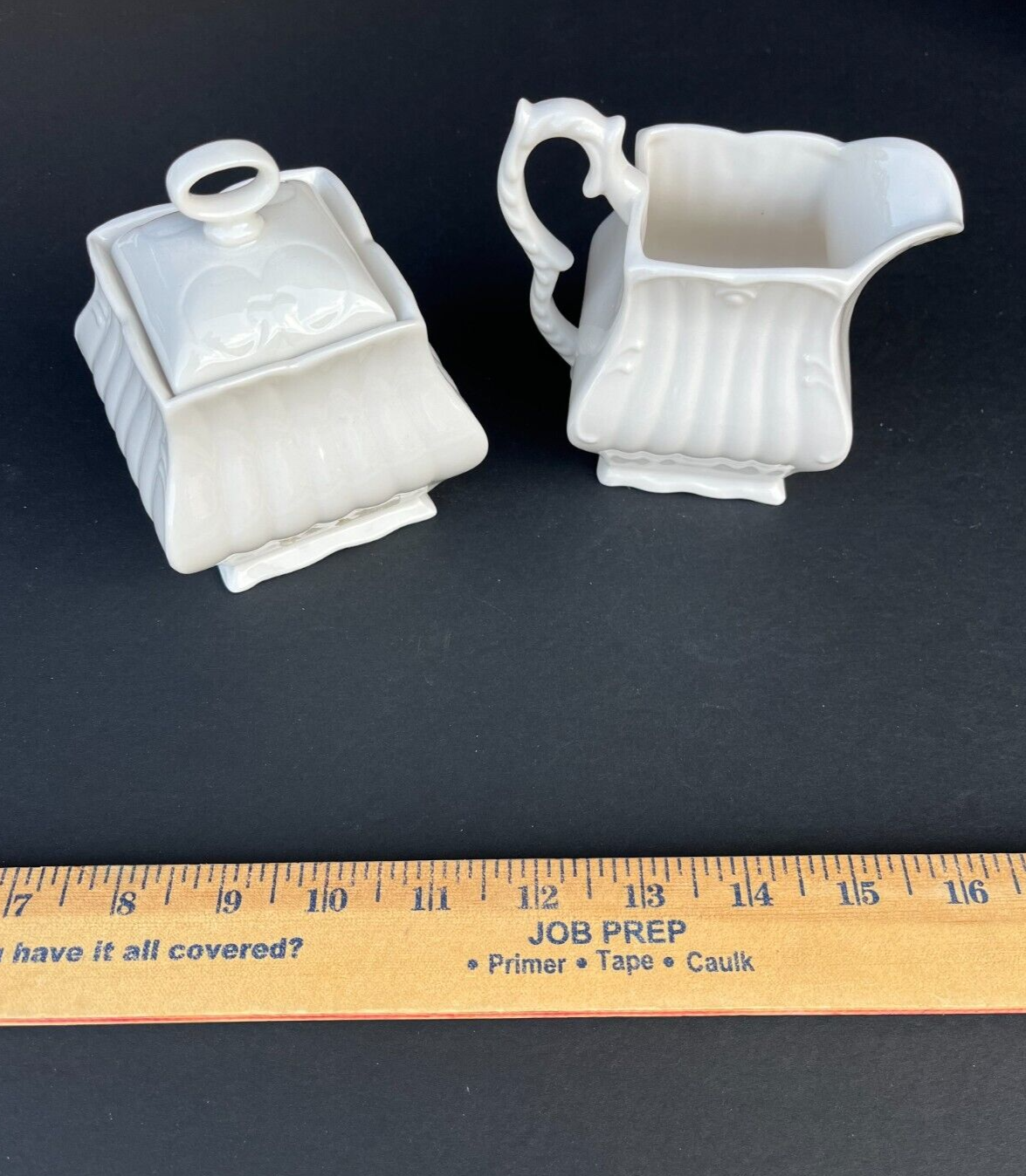 Grace Tea Ware creamer and sugar set - $3.99
