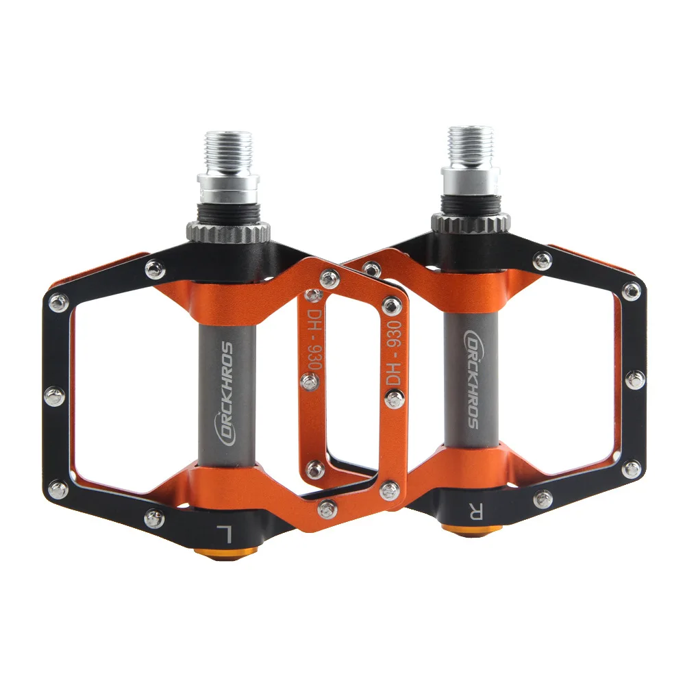 Self-loc Pedal 2 ings Bicycle Pedals Ultralight Anti-slip CNC MTB Road SPD Bike  - £102.73 GBP