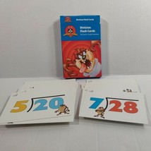 Looney Tunes Math Flash Cards For Kids Tasmanian Devil Division COMPLETE... - $16.03