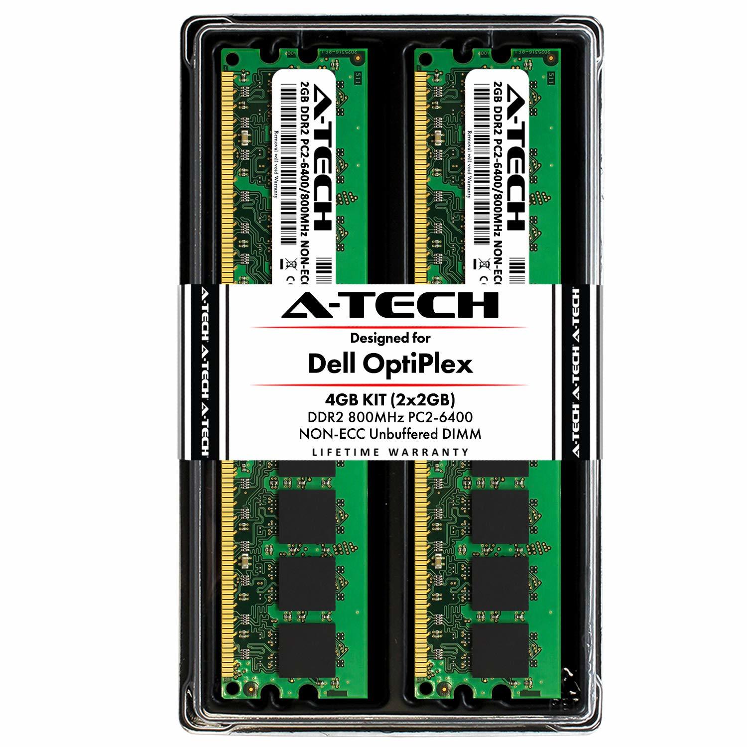 Primary image for 4Gb (2 X 2Gb) Memory Ram Kit For Dell Optiplex 960, 760, 755, 745, 740, 360, 330