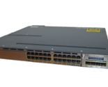 Cisco WS-C3750X-24P-L 24 Port Gigabit Ethernet Switch w/ 1100WAC, 2x Fan... - £45.95 GBP