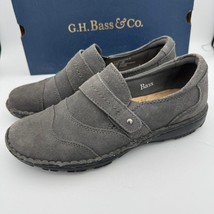 G.H. Bass Bradshaw II Gray Suede Comfort Slip-On Shoes Women&#39;s Size 9M - $39.99
