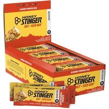 Honey Stinger Nut + Seed Bar 12 Pack [Almond &amp; Pumpkin Seed] Protein 1.98oz - $34.31