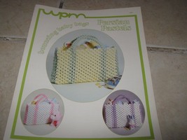 Vintage Macrame Pattern Booklet Bouncing Baby Bags Persian Pastels 1982 - £4.65 GBP