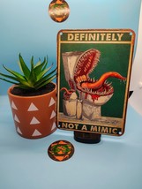 Dungeons &amp; Dragons (D&amp;D) - Definitely Not A Mimic - 5½ x 8 Inches Tin Me... - $187.62 MXN