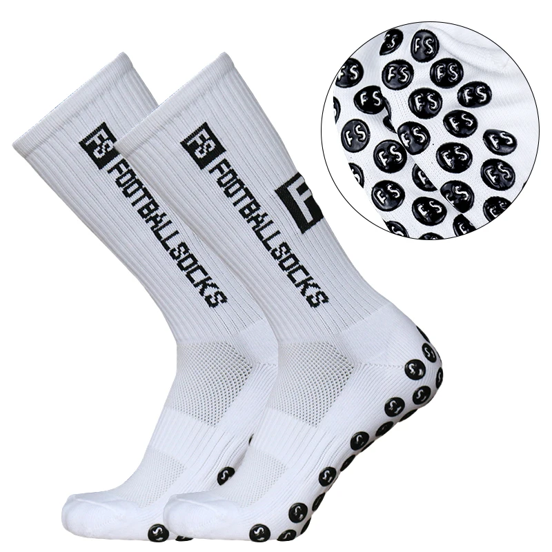 Sporting Men Women Sportings FS Football Socks Silicone Non-Slip Grip Soccer Soc - £18.48 GBP