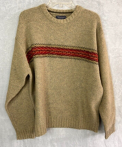 Vintage 90s American Eagle Outfitters 100% Lambswool Marled Sweater L - £31.69 GBP