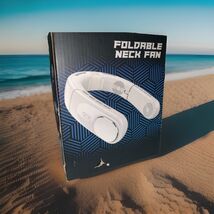 Neck Fan 4 Turbo Foldable Portable Fan Personal Bladeless Fan 5200mAh - $14.73