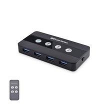 Cable Matters 4 Port USB 3.0 Switch Hub USB Sharing Switch for 4 Computers and U - £81.77 GBP
