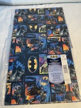 Vtg Batman Joker Lot Of 4 Gift Wrap 2001 NOS Rare. ambassador. Wrapping Paper - £23.10 GBP