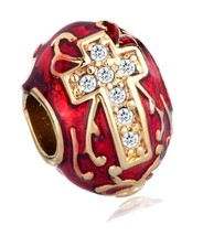 Charmed Craft Enamel Charms Faberge Egg Charms Beads Celtic - $47.83