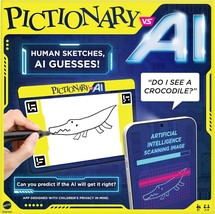 Pictionary Vs. AI Family Game for Kids and Adults and Game Night Using A... - £12.06 GBP