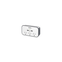 Belkin - Power BSV300TTCW 3OUT 2-USB Wall Mount Surge Wall Mount Surge With Phon - £60.91 GBP