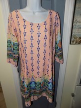 Emleigh&#39;s &amp; Mama B&#39;s Boutique 3/4 Sleeve Lined Dress Size L Women&#39;s NEW - £34.93 GBP