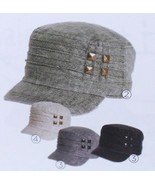 D&amp;Y COTTON WAFFALO CADET MILITARY GOLF SUN CAP HAT  - $14.62 CAD+