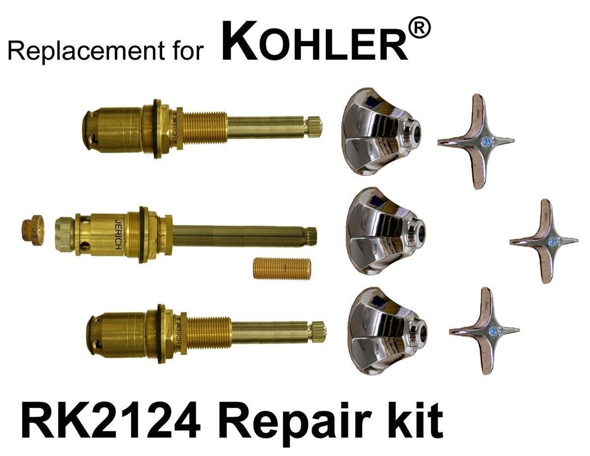 For Kohler RK2124 3 Valve Rebuild Kit - $129.95