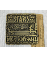 Vintage Texaco Star Enterprise Stars over Scottsdale Belt Buckle Single ... - £10.97 GBP