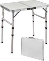 Redswing Small Folding Table With 2 Ft\., 23&quot; X 15&quot; X 10&quot;, Lightweight Aluminum - £51.91 GBP
