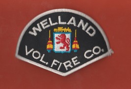 WELLAND VOL. FIRE CO. UNIFORM PATCH  - £5.12 GBP
