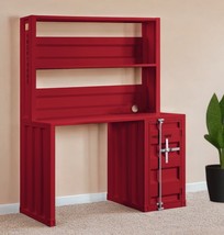 47" Red Iron Writing Desk - $14,805.27 MXN