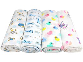 Baby Muslin Swaddling Blankets. Large: 49&quot;x49&quot;. Set of 2 - £12.35 GBP