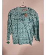 BRASS PLUM-Nordstrom-Vintage-Womans-Small -Flowers-Top-NWT&#39;s - $597.68 MXN