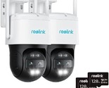 REOLINK 4K Dual-Lens Outdoor PTZ Auto-Tracking Camera (2 Pack) Bundle wi... - $648.99