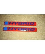 2X HYBRID Red and Blue Emblems 5 3/4&quot; X 5/8&quot; USA SELLER - $23.99