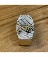 Vintage Silver Tone Eagle Talon Belt Cover Belt Buckle KG JD - €12,89 EUR