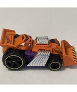 Orange / Purple Front End Loader Truck 2013 Hot Wheels Diecast Car - $8.62