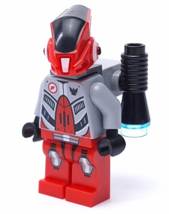 Lego Red Robot Minifigure Galaxy Squad - gs006 - $5.75