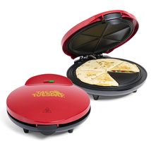 Nostalgia Taco Tuesday Deluxe 8-Inch 6-Wedge Electric Quesadilla Maker w... - £37.79 GBP