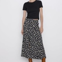Frnch Floral Print Midi Skirt - £43.99 GBP