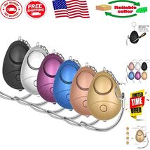 140dB Safe Sound Personal Alarm - 6 Pack Keychain with LED Lights &amp; Batt... - $664.49 MXN
