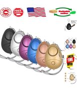 140dB Safe Sound Personal Alarm - 6 Pack Keychain with LED Lights &amp; Batt... - $50.34 CAD