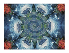 Kaleidoscope Background 31a-Digital ClipArt-Art Clip-Gift Tag-Tshirt-Scr... - $1.25