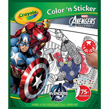 Crayola Colour and Sticker Book - Avengers - $16.34