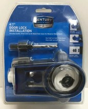 Century Drill &amp; Tool 05910 Door Lock Installation Kit 4 Pc - £26.10 GBP