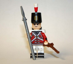 Building Toy British NCO Napoleonic War Soldier Minifigure US - £5.98 GBP