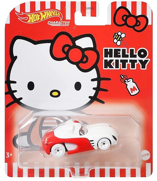 Hot Wheels - Hello Kitty: Character Cars - Sanrio (2022) *Red & White / Mattel* - £9.42 GBP