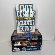 Clive Cussler LOT of 4 Hardcover Books Novel Adventure Dust Jacket - $14.00