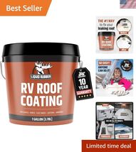 RV Roof Coating - Solar Reflective Sealant for Trailer and Camper Leak R... - $130.60