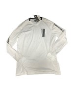 Adidas Men&#39;s Soccer Athletic White Mesh Practice Jersey L NWT $35 - $436.96 MXN