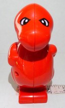 Red Dinosaur Pre-K Playtime Toddler Toy Plastic Pretend Play - £6.27 GBP