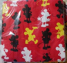 Mickey Mouse Themed Birthday Party Supplies, Plates Napkins, Invites, Ba... - $19.80