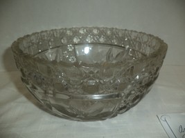 ABP Antique Heavy Cut Glass Bowl - £47.05 GBP