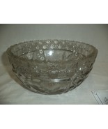 ABP Antique Heavy Cut Glass Bowl - $1,106.00 MXN