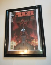 Preacher Poster #2 FRAMED Preacher #1 Cover (1995) Glenn Fabry AMC TV Se... - $74.99