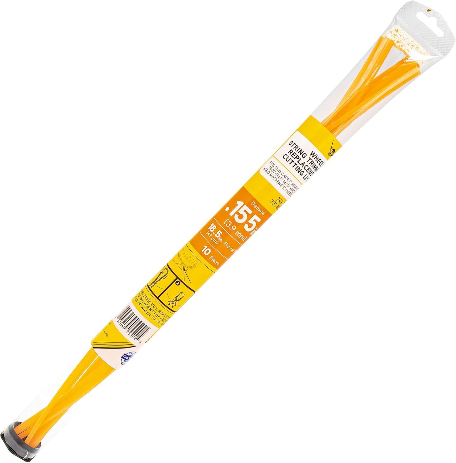 Wheeled String Replacement Cutting Trimmer Line (Cub Cadet, C035, Natural). - $33.96
