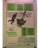 Quackser Fortune Has A Cousin In The Bronx 1970 Film Poster Gene Wilder - $1,736.19 MXN